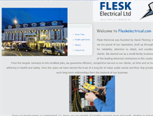 Tablet Screenshot of fleskelectrical.com
